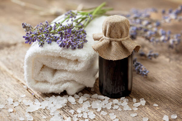 Aromaöl Massage
